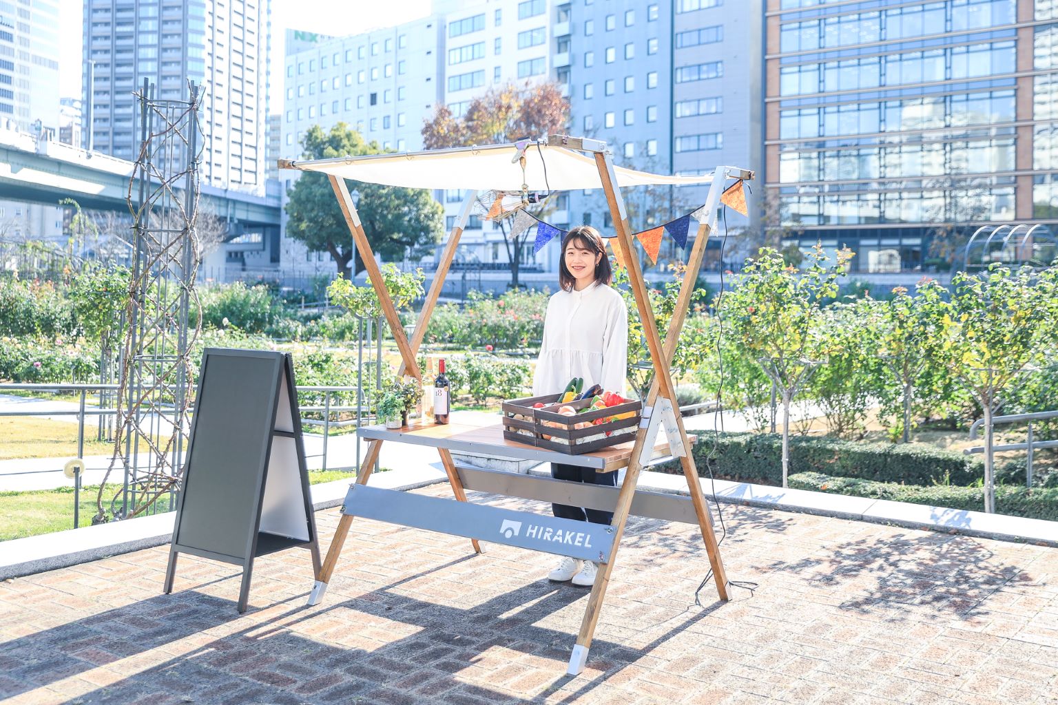 屋台マルシェ イベントでのマルシェや物販に最適「マルシェブース」 - おしゃれな